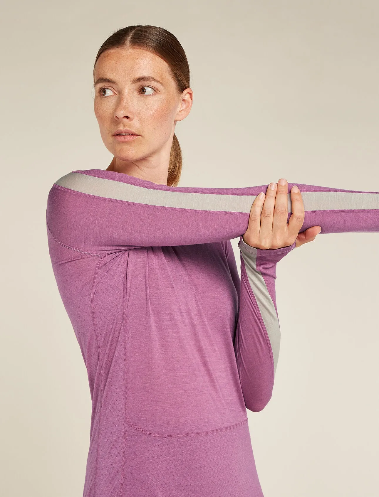 125 ZoneKnit™ Merino Blend Long Sleeve Crewe Thermal Top (Women's) - IB0A56H4 - Past Season