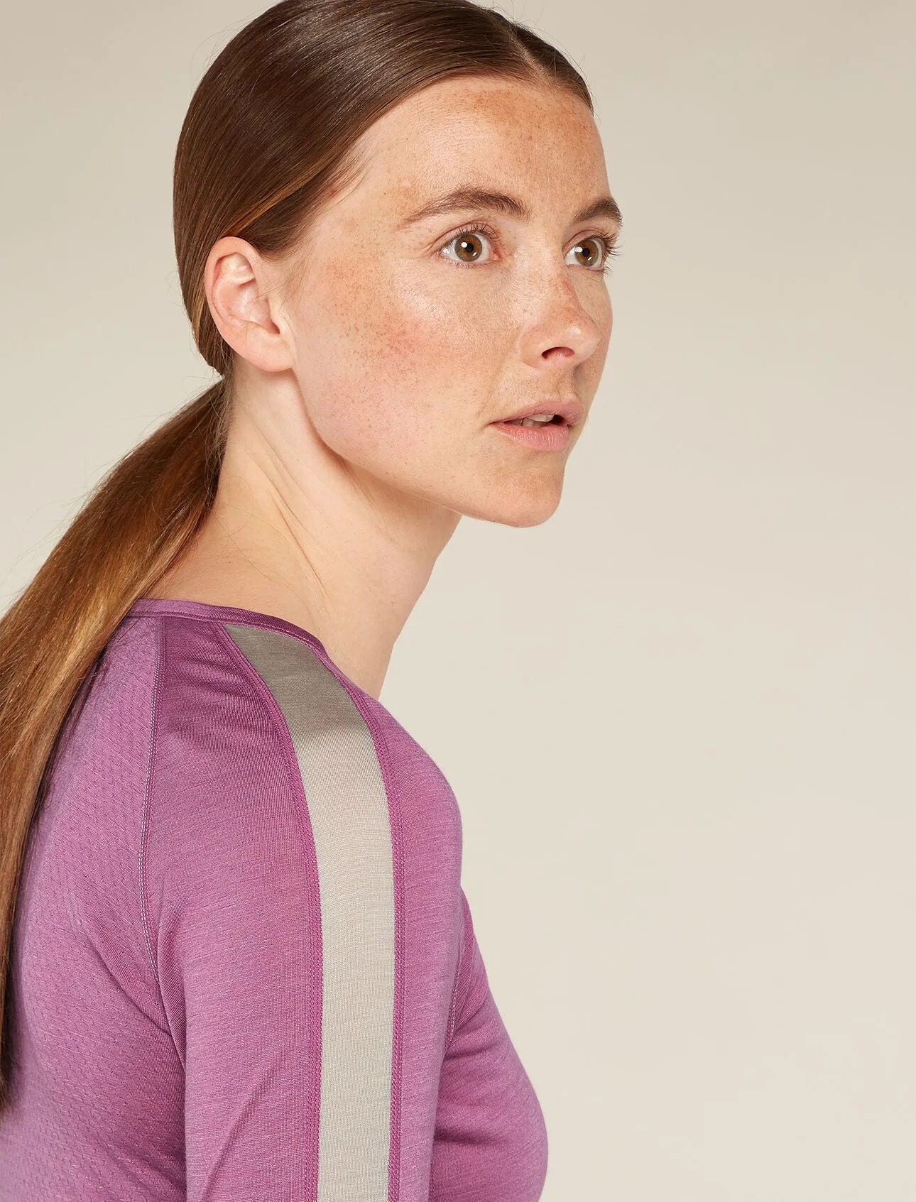 125 ZoneKnit™ Merino Blend Long Sleeve Crewe Thermal Top (Women's) - IB0A56H4 - Past Season