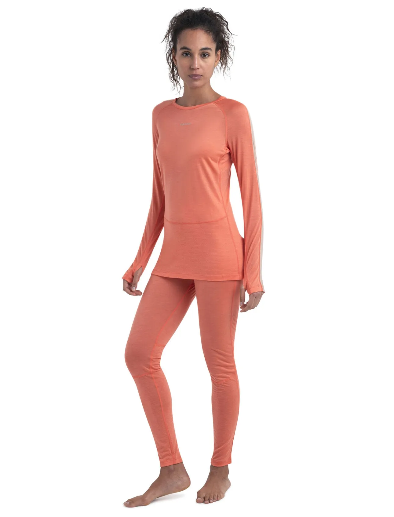125 ZoneKnit™ Merino Blend Long Sleeve Crewe Thermal Top (Women's) - IB0A56H4 - Past Season