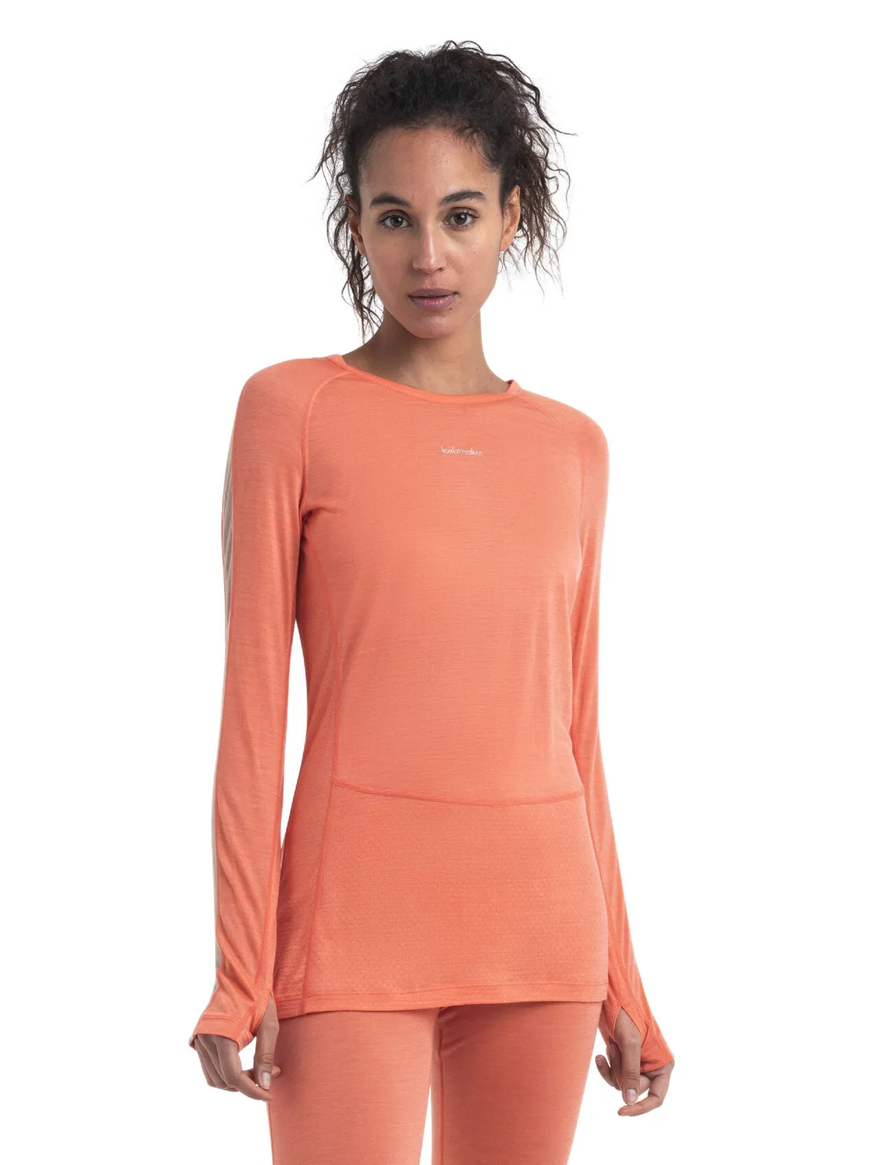 125 ZoneKnit™ Merino Blend Long Sleeve Crewe Thermal Top (Women's) - IB0A56H4 - Past Season