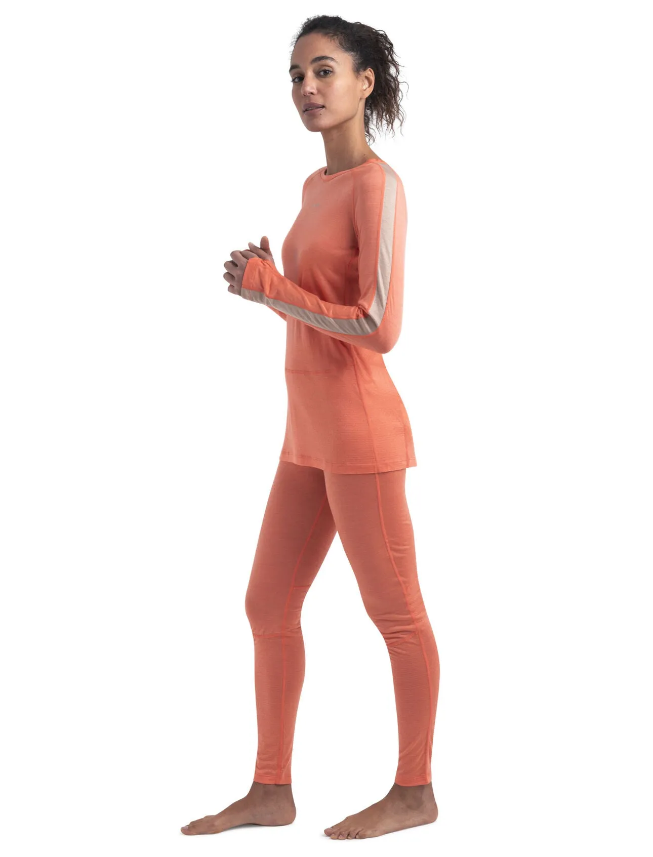 125 ZoneKnit™ Merino Blend Long Sleeve Crewe Thermal Top (Women's) - IB0A56H4 - Past Season