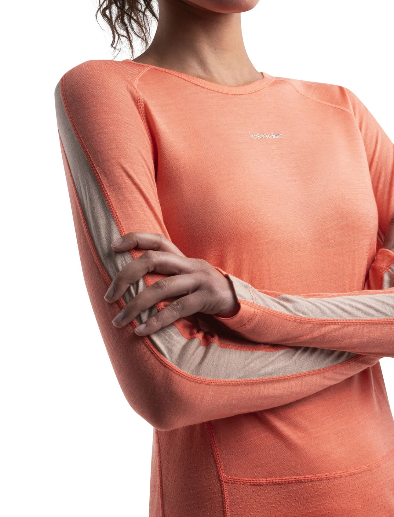125 ZoneKnit™ Merino Blend Long Sleeve Crewe Thermal Top (Women's) - IB0A56H4 - Past Season