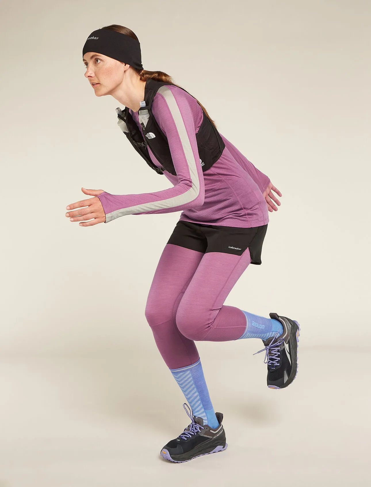 125 ZoneKnit™ Merino Blend Long Sleeve Crewe Thermal Top (Women's) - IB0A56H4 - Past Season