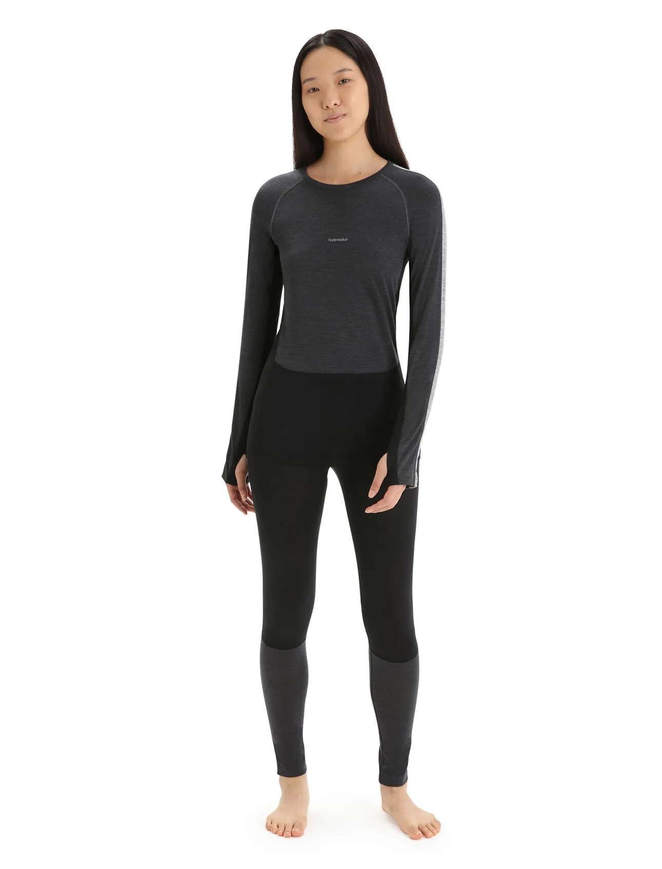 125 ZoneKnit™ Merino Blend Long Sleeve Crewe Thermal Top (Women's) - IB0A56H4 - Past Season