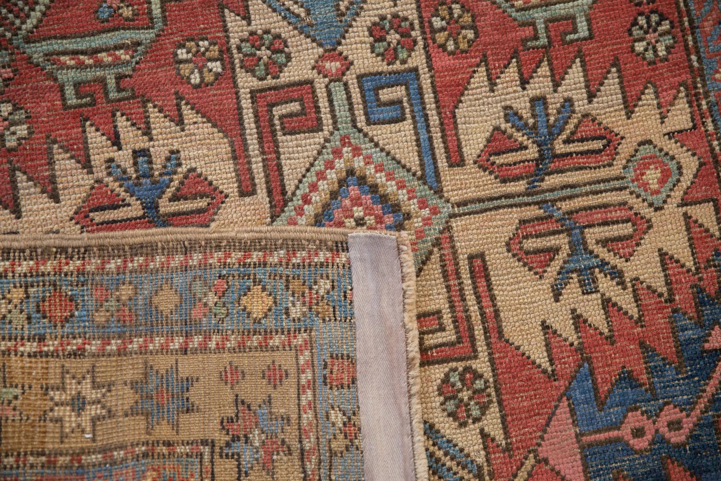 3.5x5 Vintage Heriz Rug