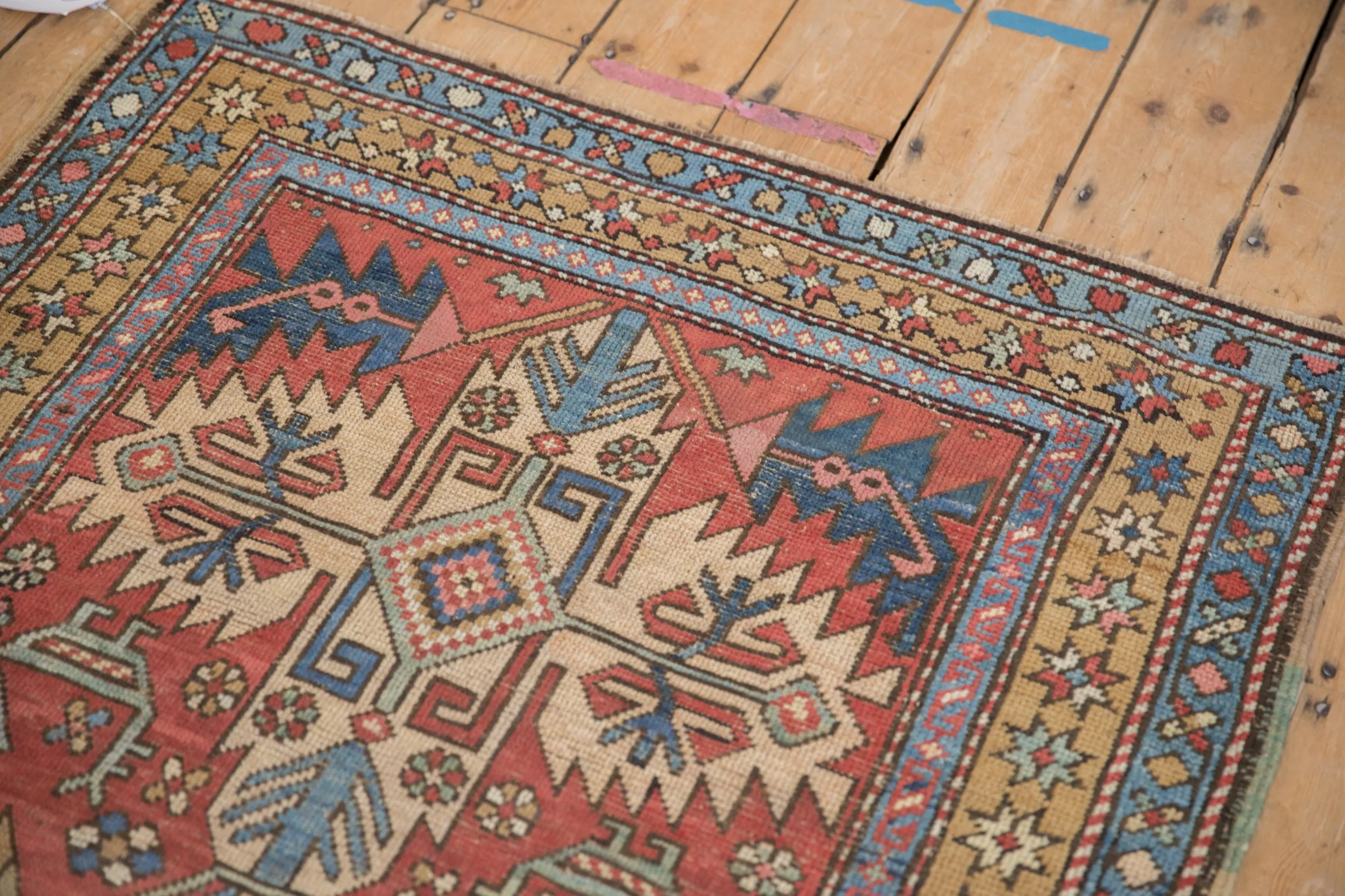 3.5x5 Vintage Heriz Rug