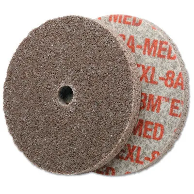 3M™ Scotch-Brite EXL Unitized Deburring Wheel, 8A, 3X1/4X1/4, Medium, Aluminum Oxide, 048011-13764