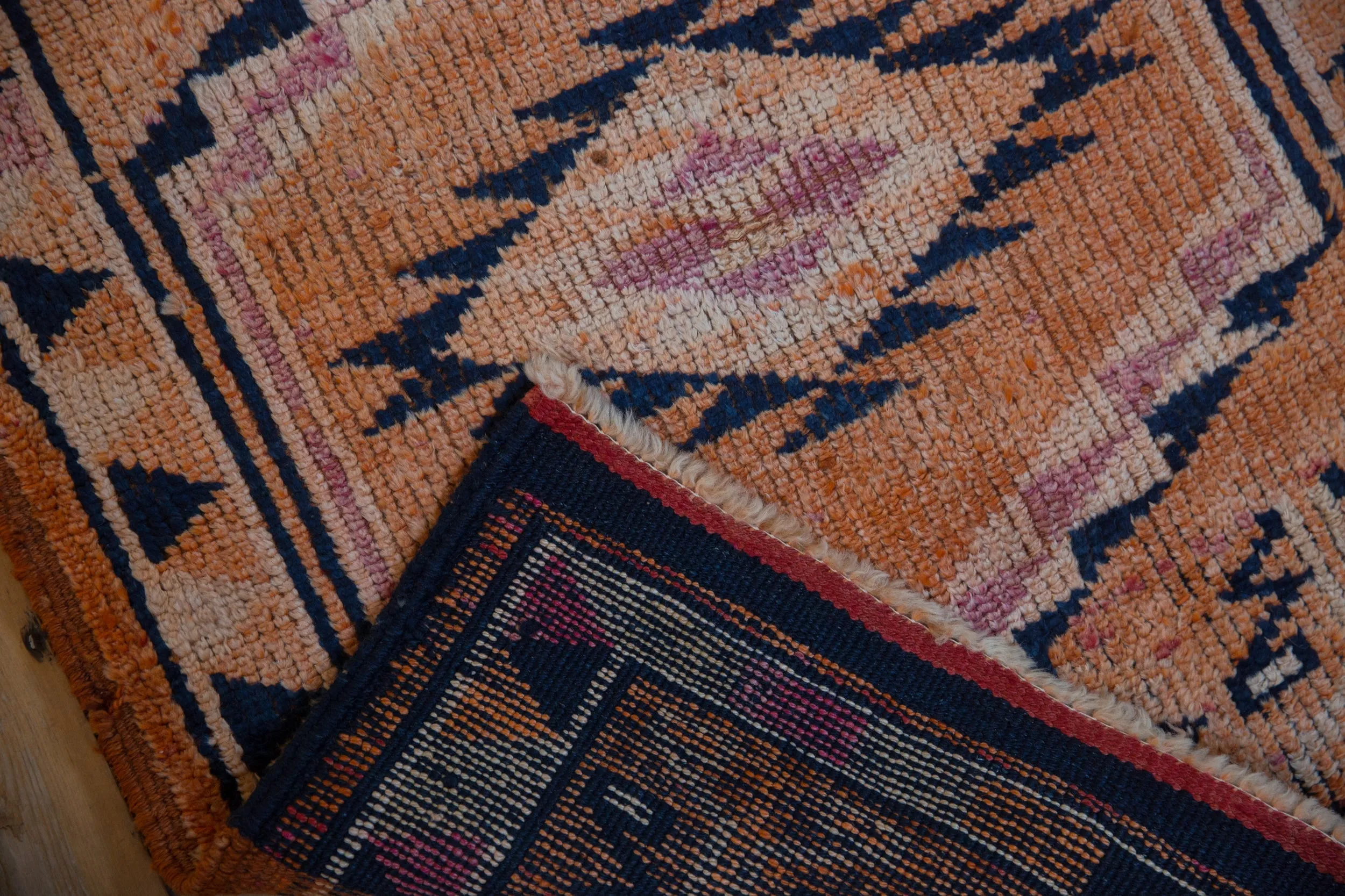 3x12 Vintage Distressed Kurd Rug Runner