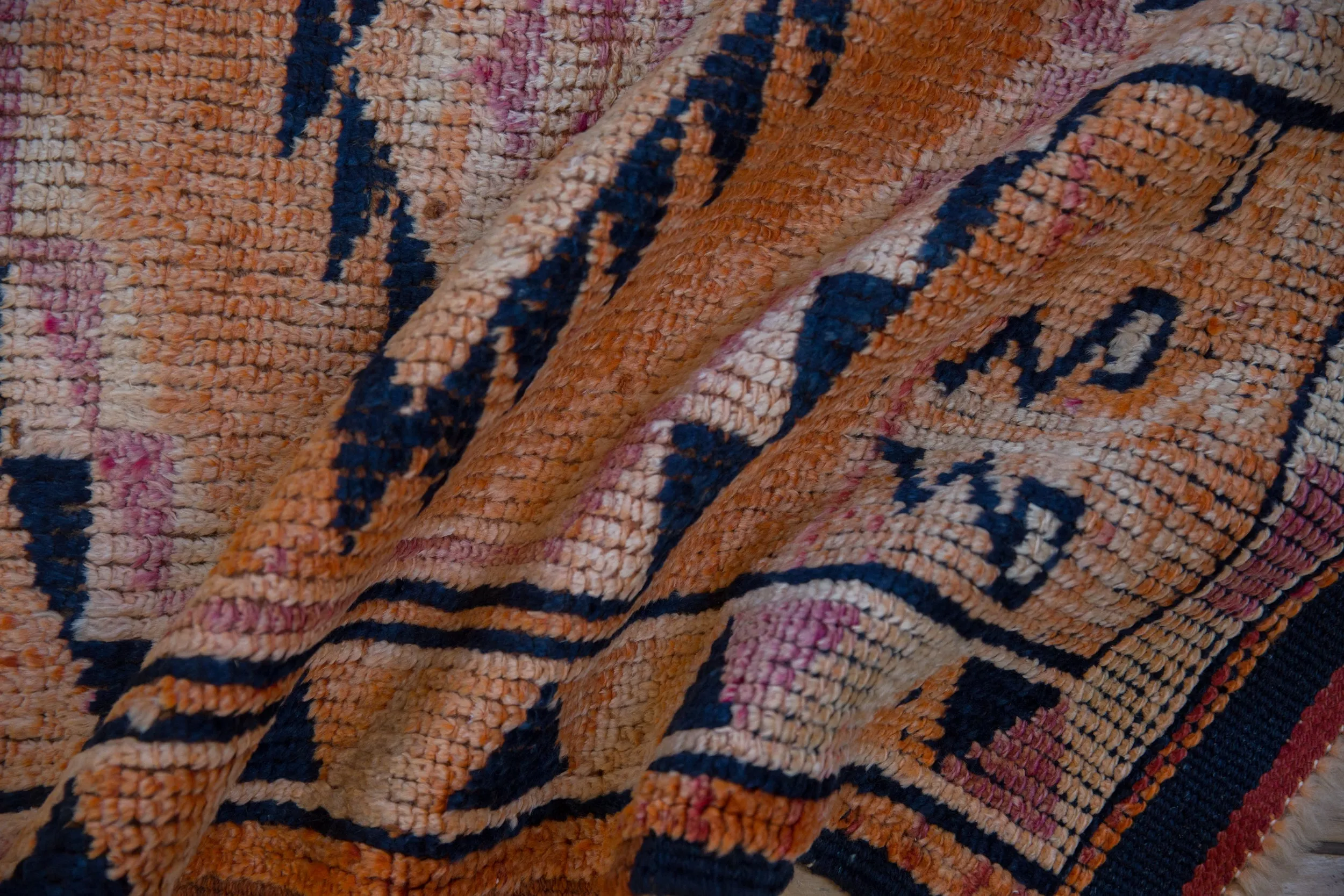 3x12 Vintage Distressed Kurd Rug Runner
