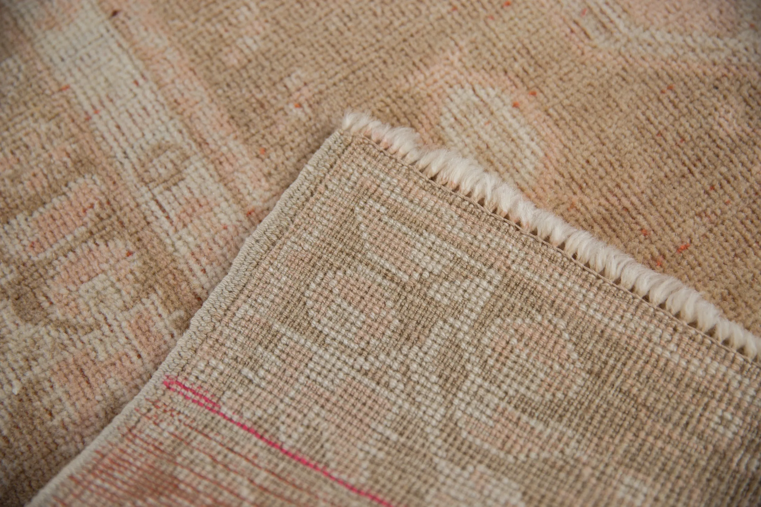 3x4.5 Vintage Distressed Oushak Rug