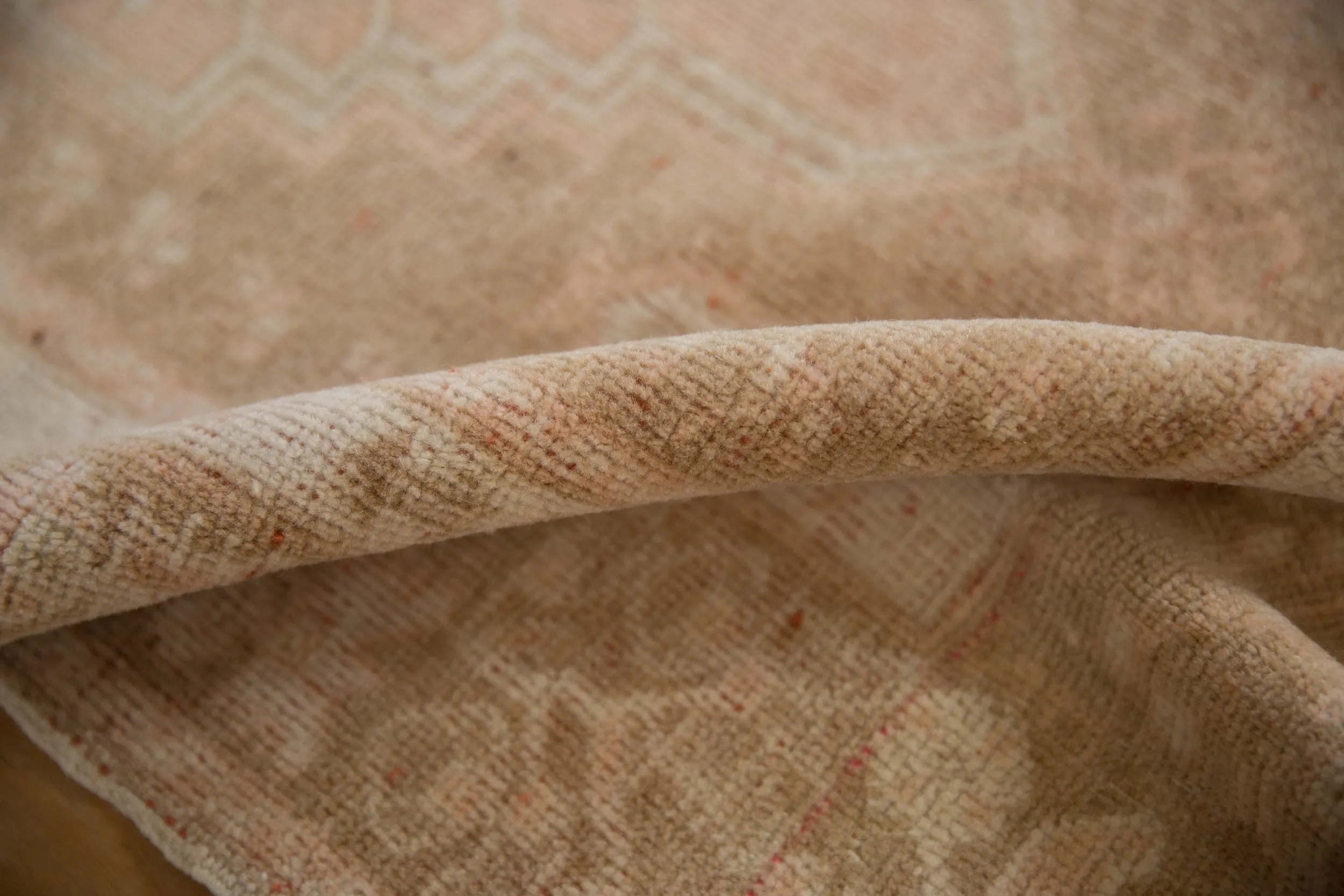 3x4.5 Vintage Distressed Oushak Rug