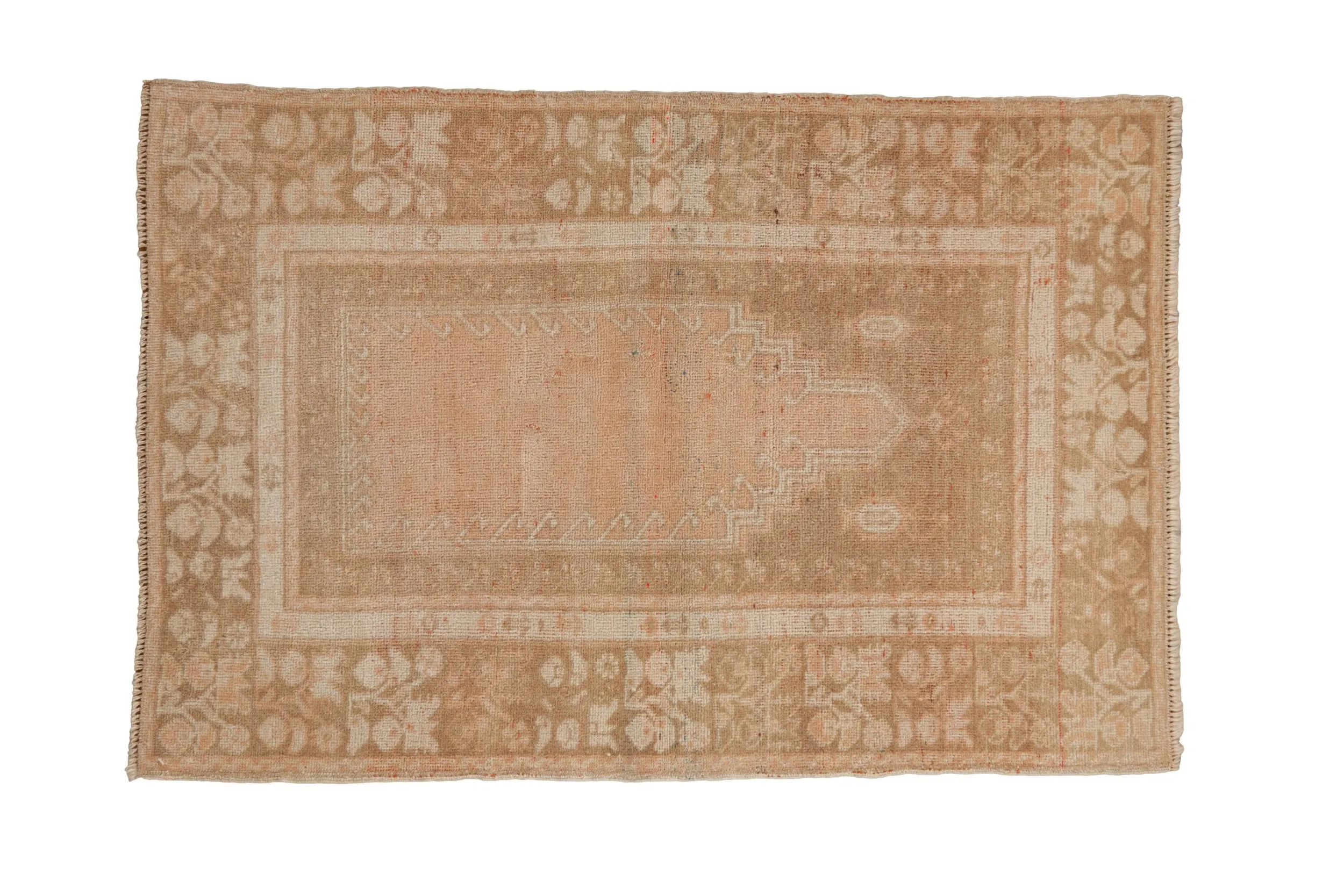 3x4.5 Vintage Distressed Oushak Rug