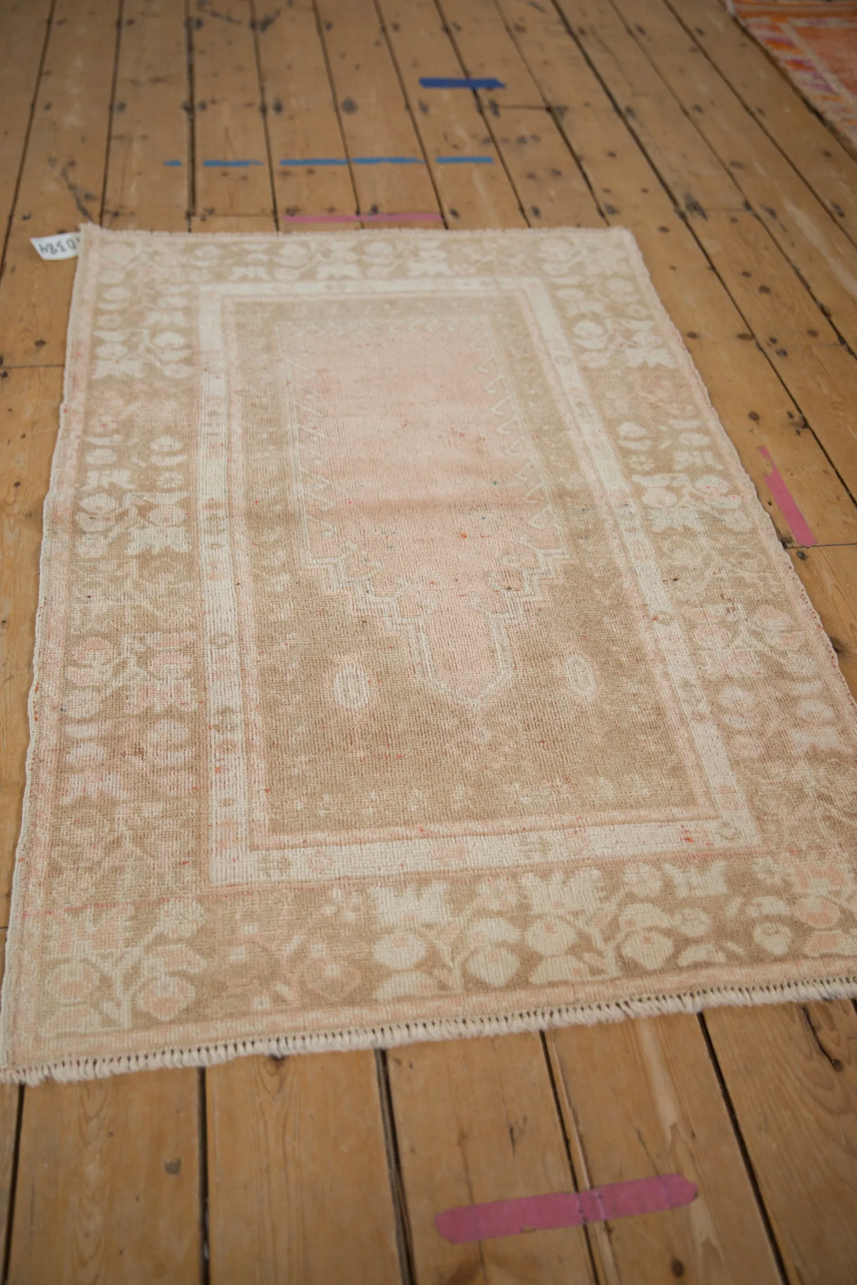 3x4.5 Vintage Distressed Oushak Rug