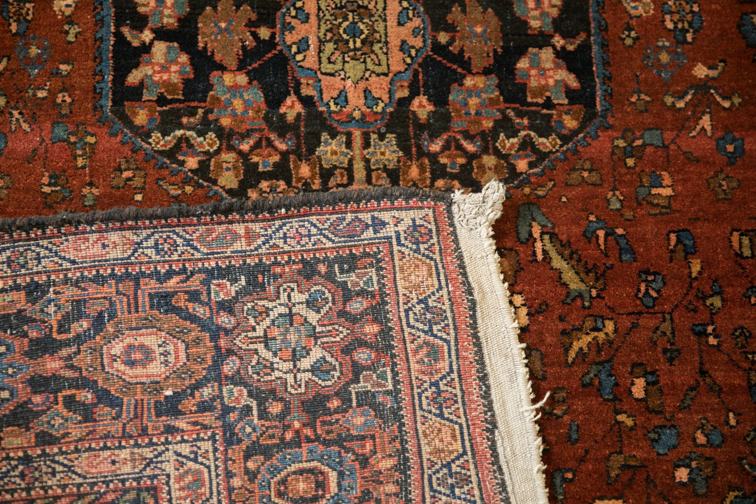 4.5x6.5 Vintage Josan Sarouk Rug