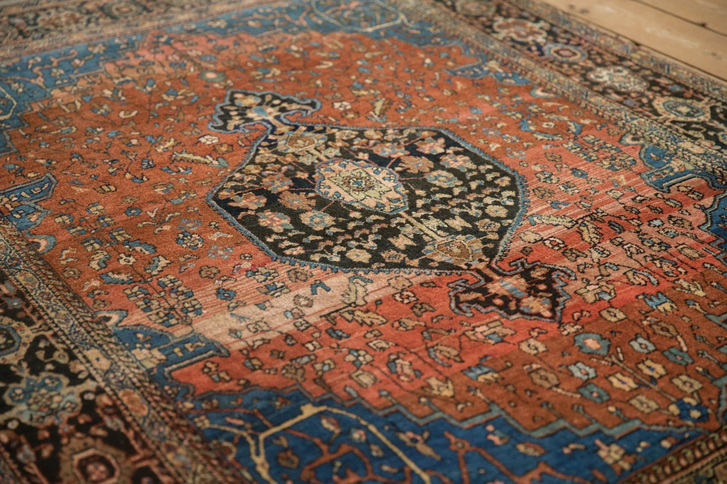 4.5x6.5 Vintage Josan Sarouk Rug