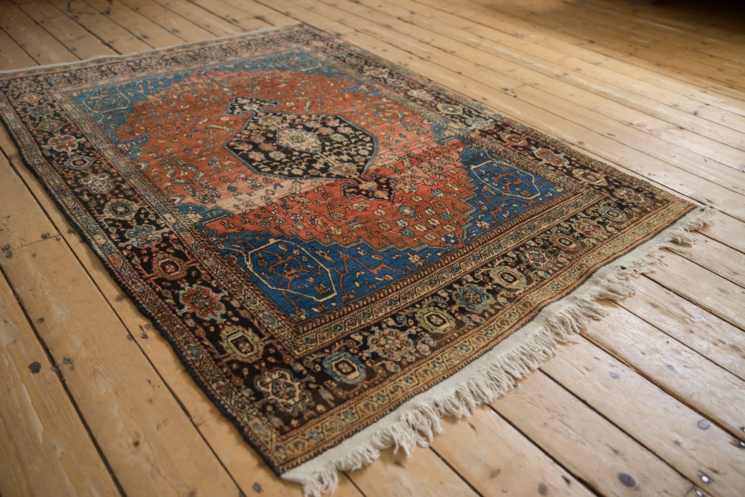 4.5x6.5 Vintage Josan Sarouk Rug