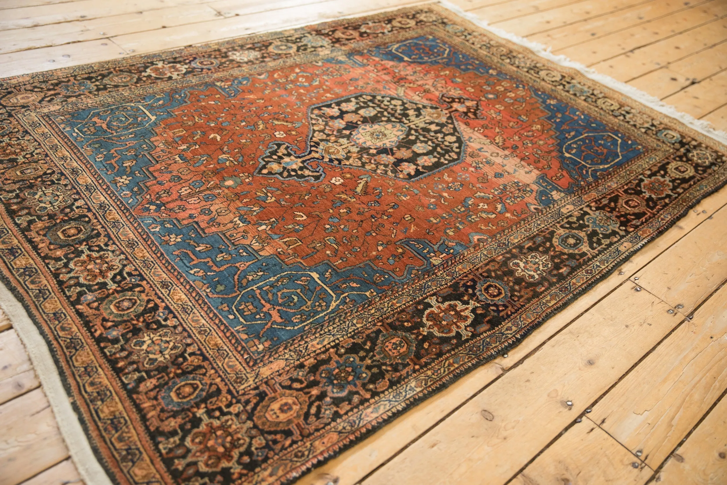 4.5x6.5 Vintage Josan Sarouk Rug