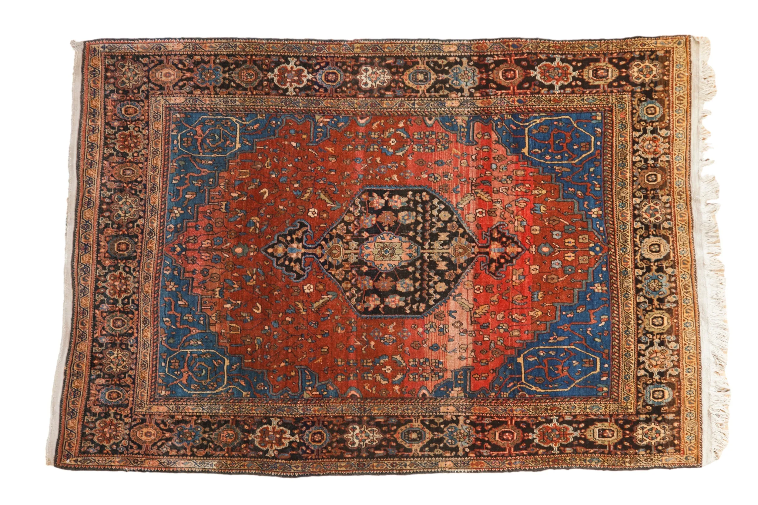4.5x6.5 Vintage Josan Sarouk Rug