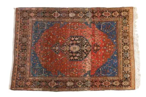 4.5x6.5 Vintage Josan Sarouk Rug