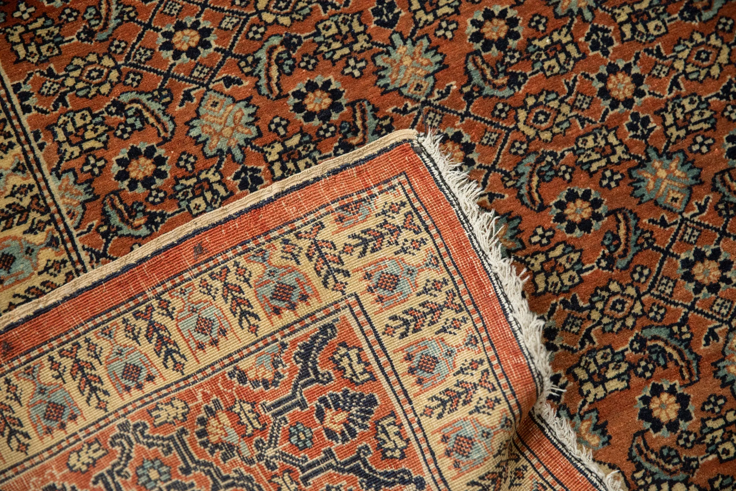 4x5.5 Antique Haji Jalili Tabriz Rug
