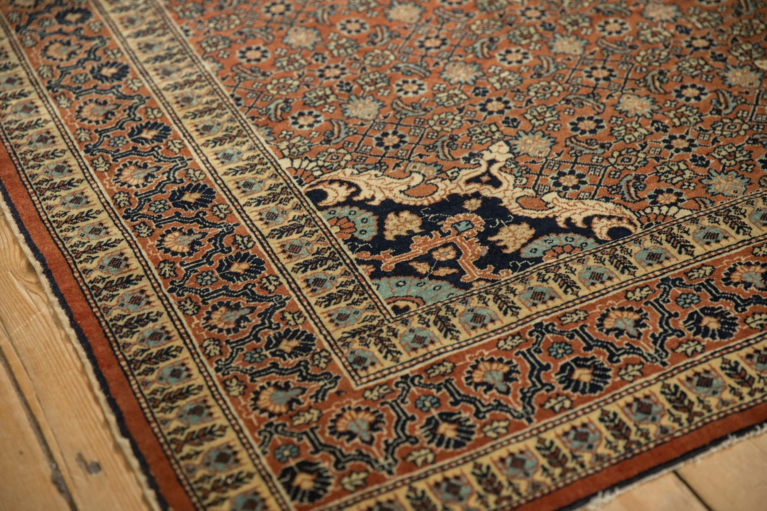 4x5.5 Antique Haji Jalili Tabriz Rug