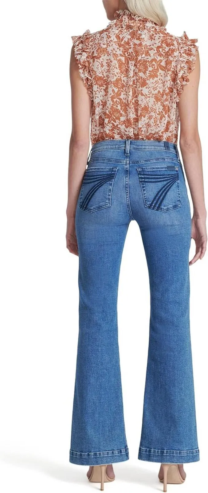 7 For All Mankind Womens Tailorless Dojo Jeans 7U452330