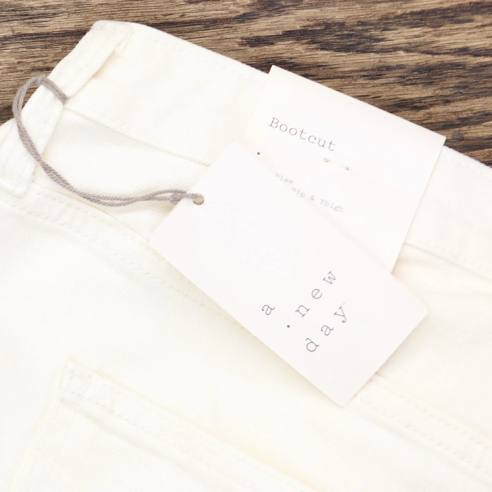 A New Day Women High-Rise Slim Fit Stretch Bootcut Jeans