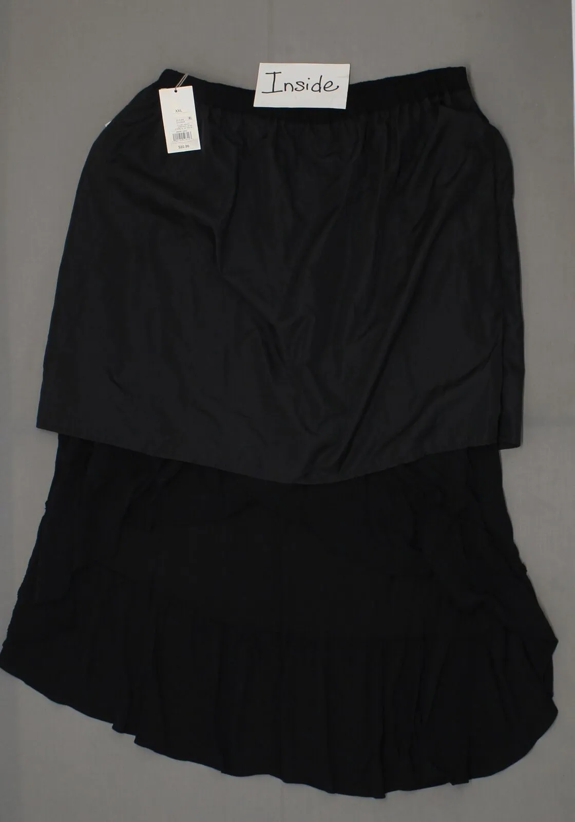 A New Day Women's High Hi Low Ruffle Maxi Skirt