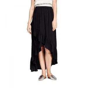 A New Day Women's High Hi Low Ruffle Maxi Skirt