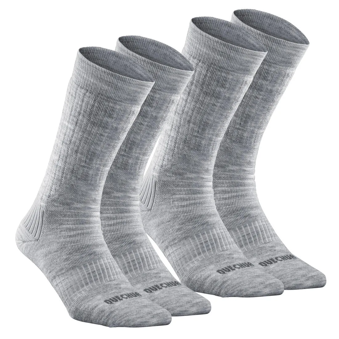 Adult Warm Hiking Socks - SH100 X-WARM MID - 2 Pairs