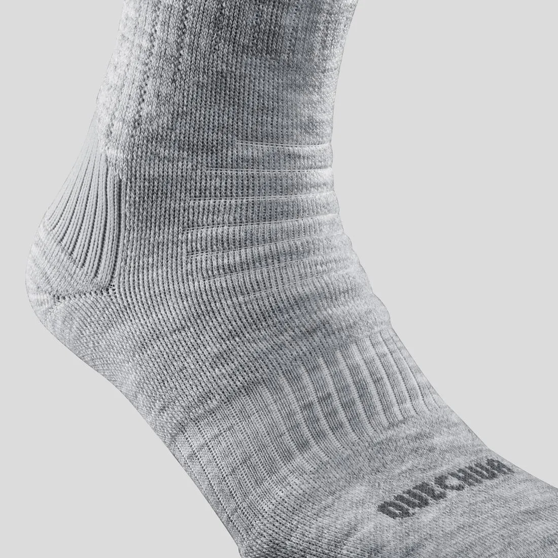 Adult Warm Hiking Socks - SH100 X-WARM MID - 2 Pairs