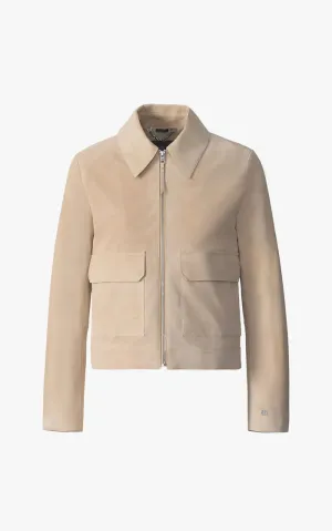 ALLAN SUEDE JACKET 021725