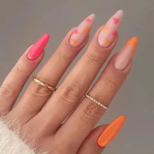 Almond warm colors