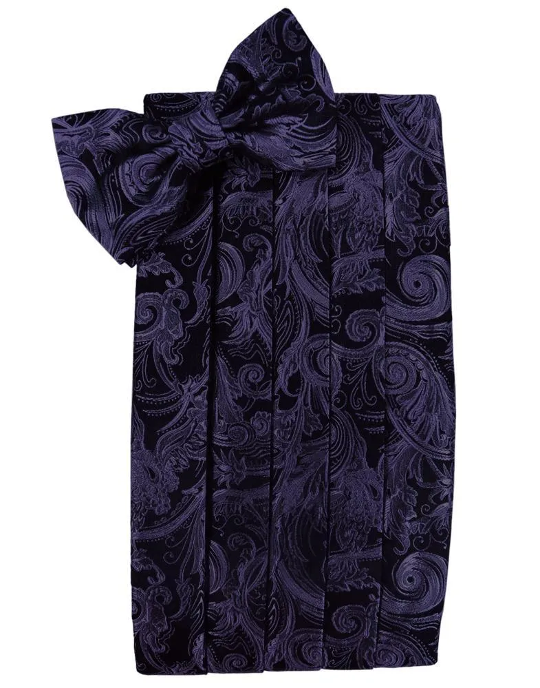 Amethyst Tapestry Cummerbund