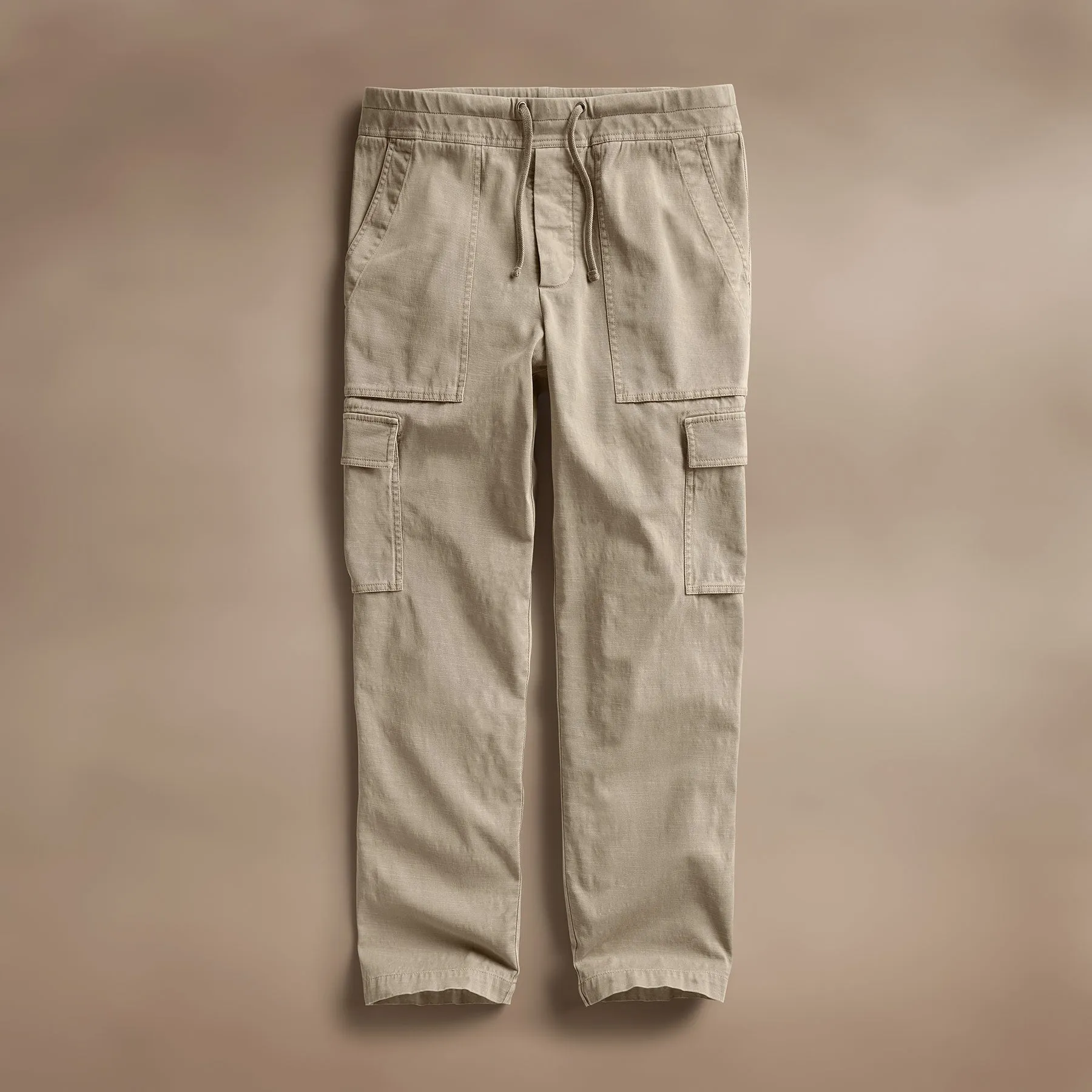 Army Cotton Slub Cargo Pant - Overcast Pigment