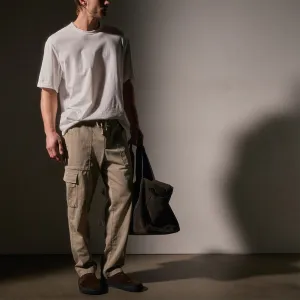 Army Cotton Slub Cargo Pant - Overcast Pigment