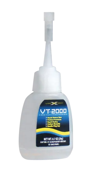 ARROW FLETCHING GLUE VT-2000 VANETEC 0.71 ARCHERY BOW VANE FLETCHES