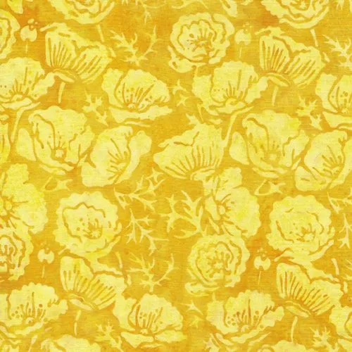 Batiks Summer Fields Honey