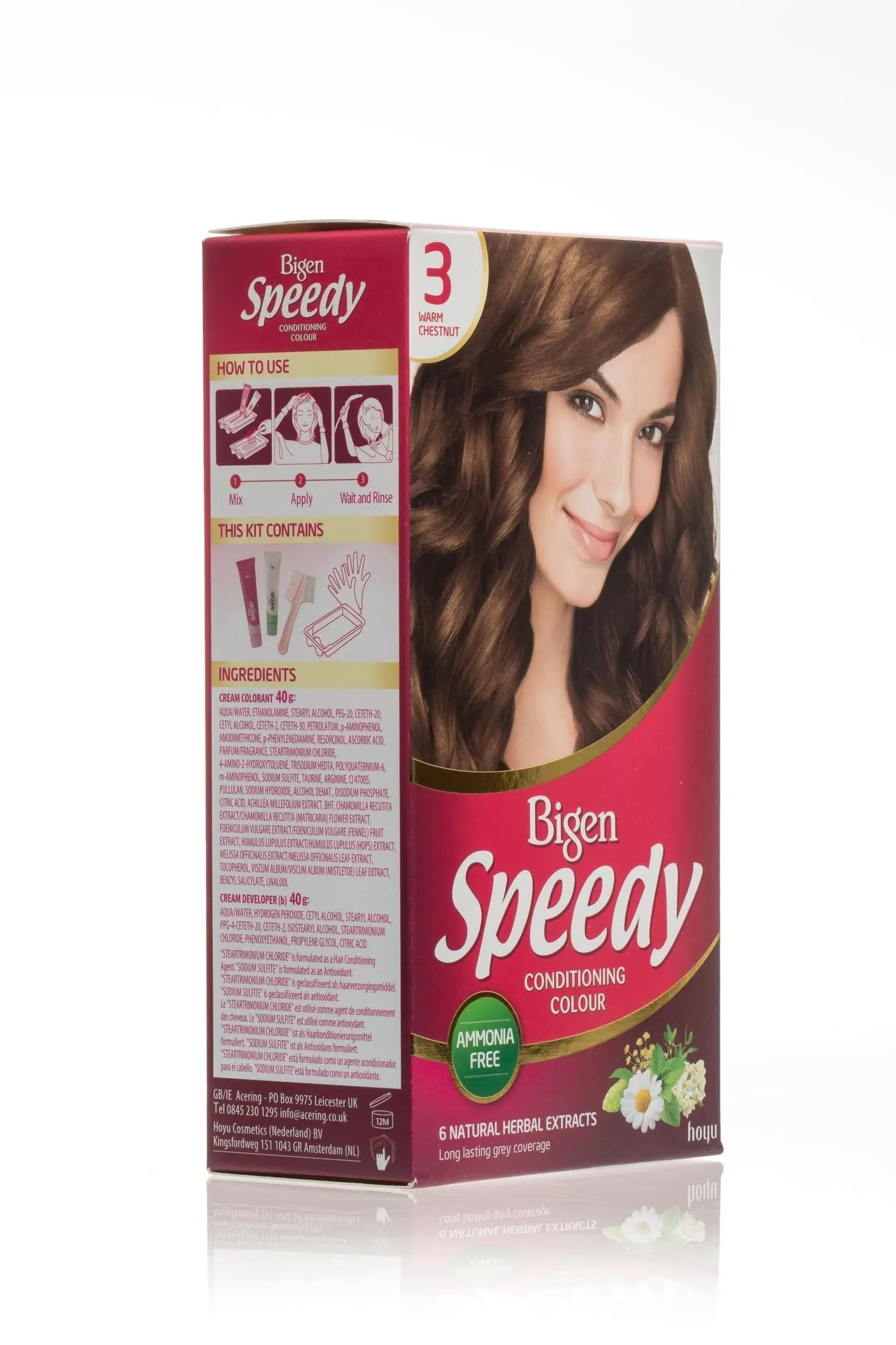 Bigen Speedy Conditioning Colour - 3 - Warm Chestnut