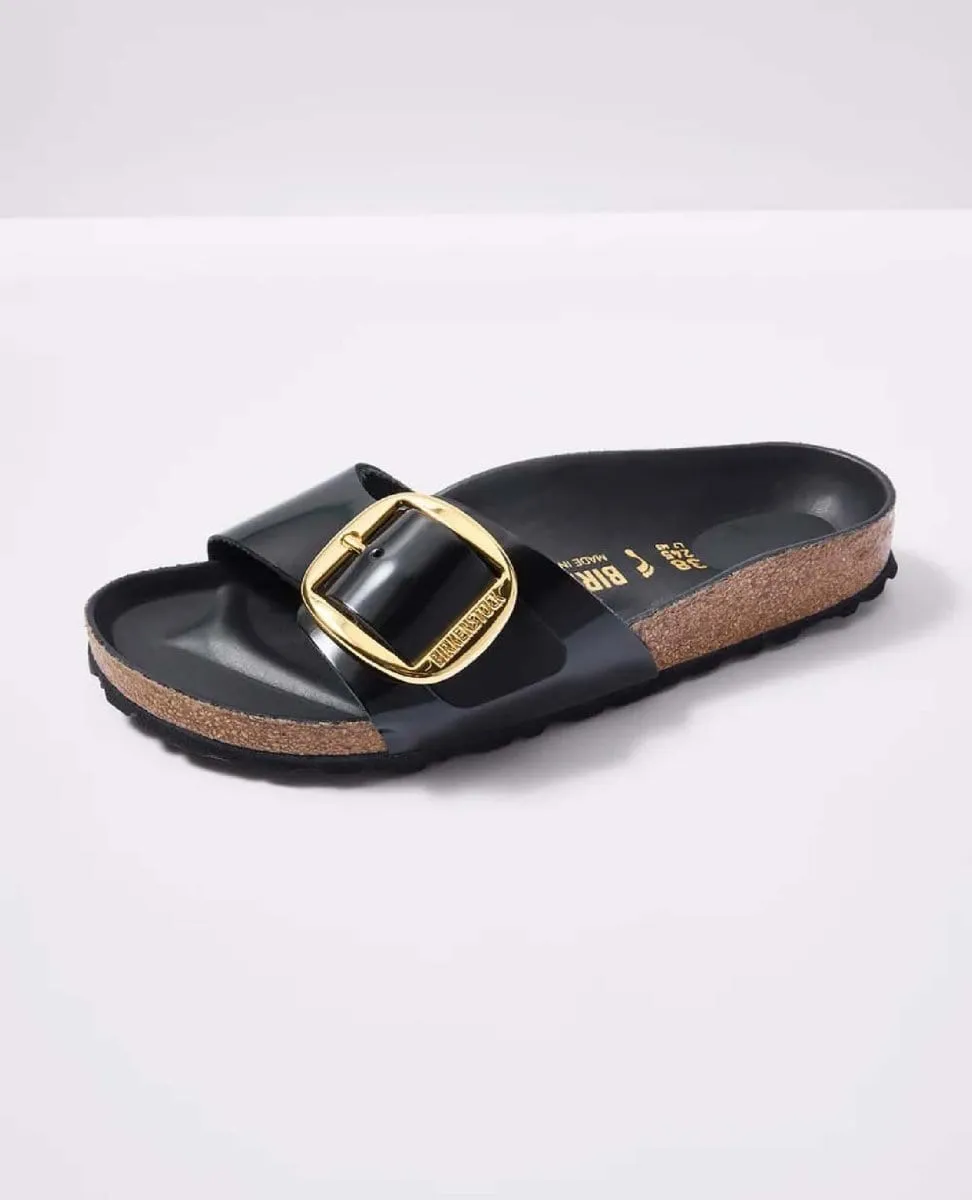 Birkenstock Madrid High Shine Black