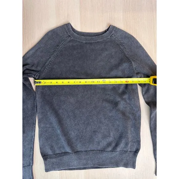 Black Charcoal Stylish Crewneck - Size XS - MINT
