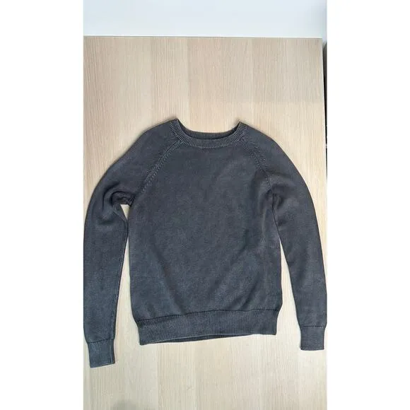 Black Charcoal Stylish Crewneck - Size XS - MINT