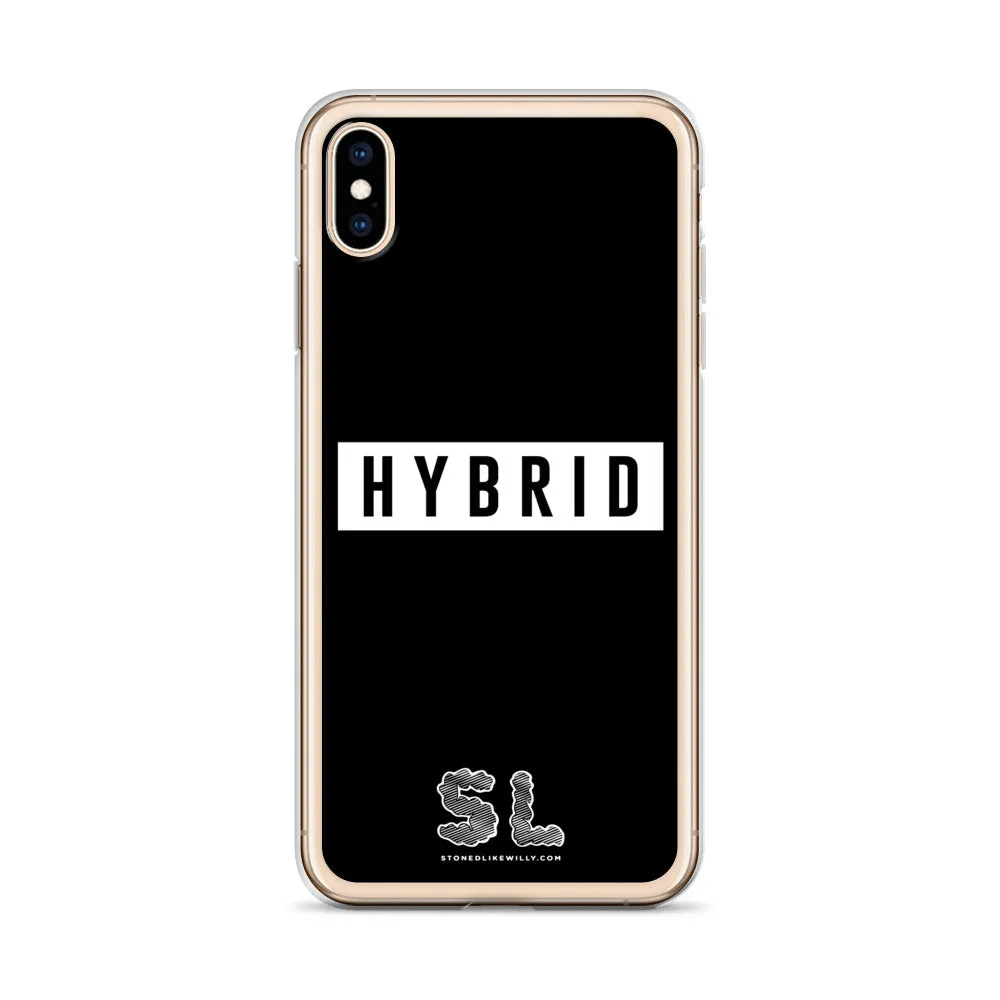 BLACK HYBRID iPhone Case