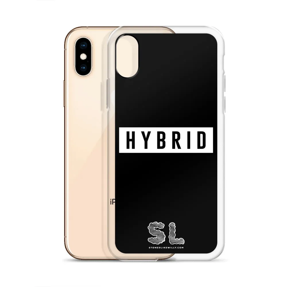 BLACK HYBRID iPhone Case