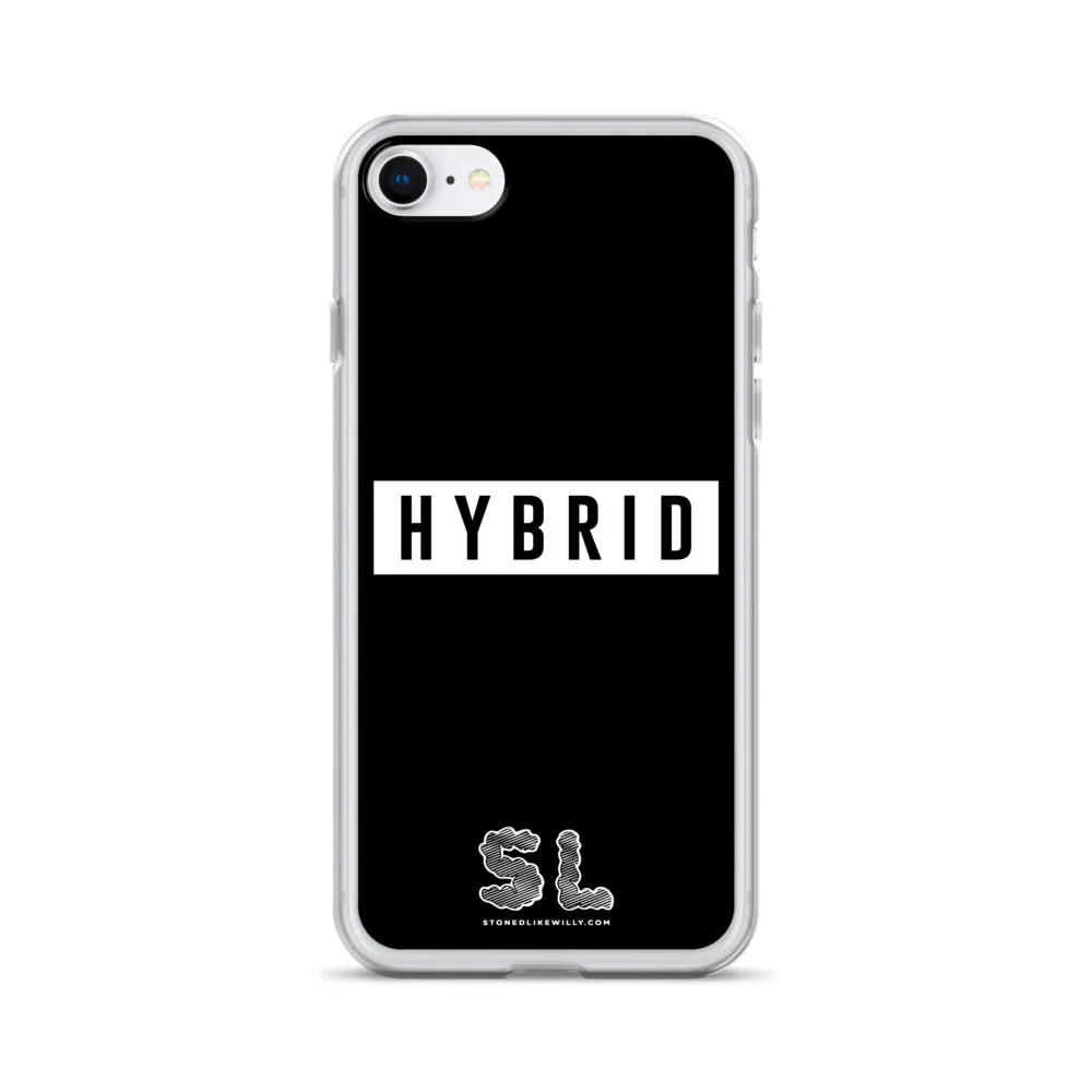 BLACK HYBRID iPhone Case