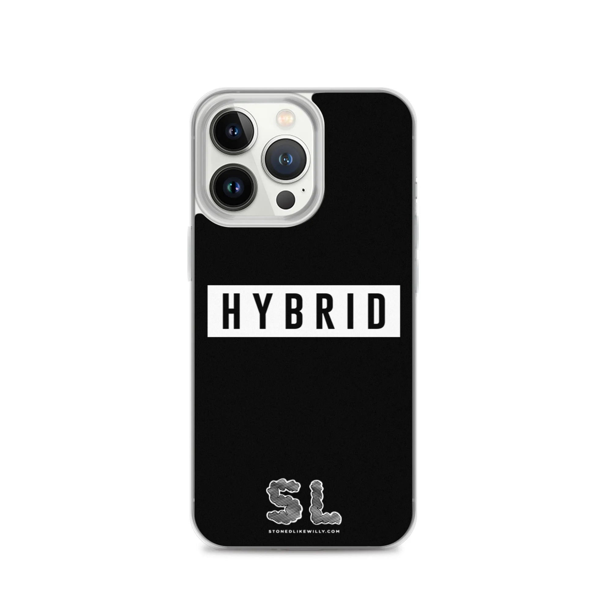 BLACK HYBRID iPhone Case