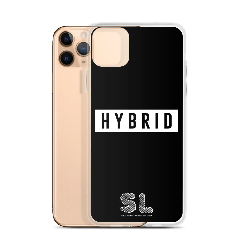 BLACK HYBRID iPhone Case