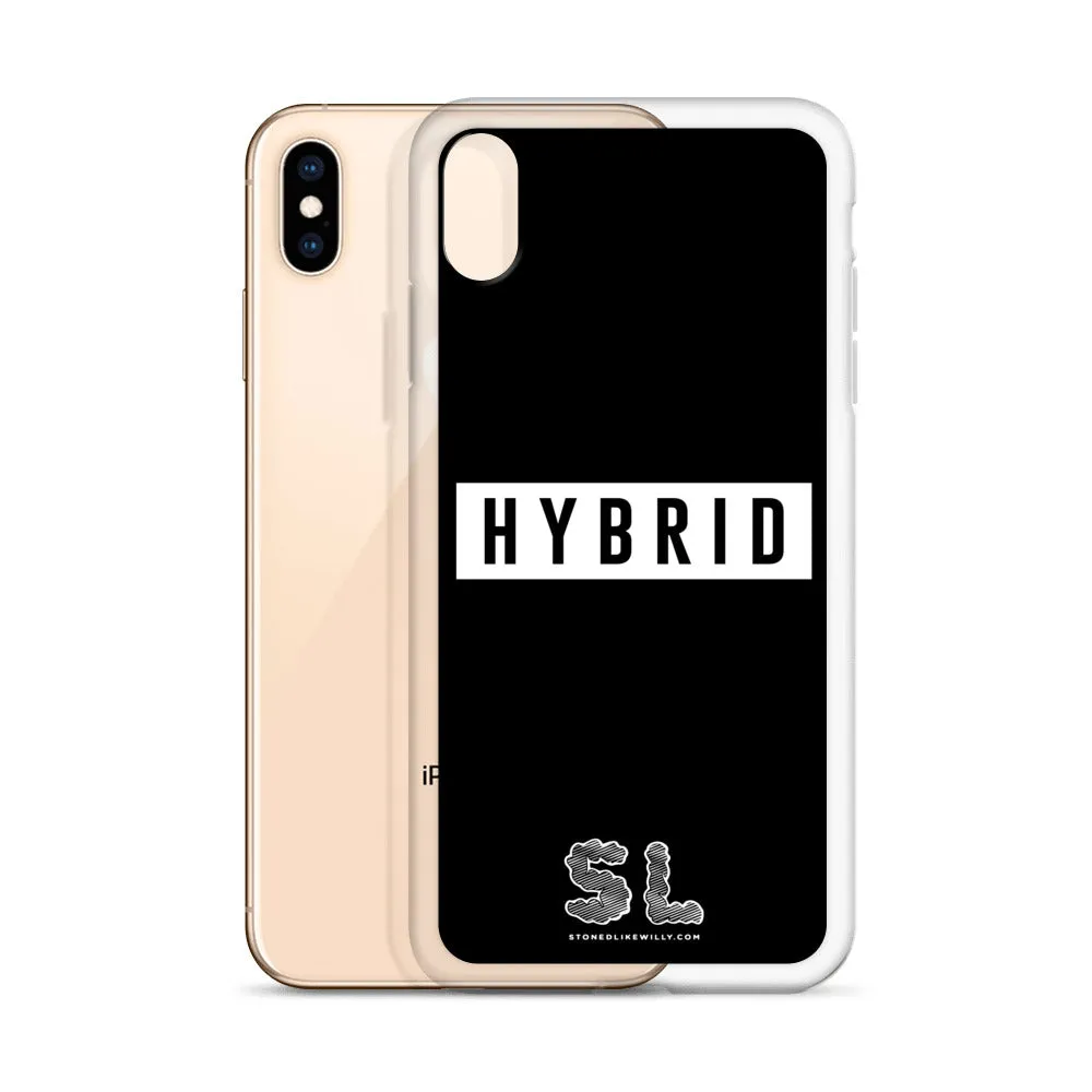 BLACK HYBRID iPhone Case