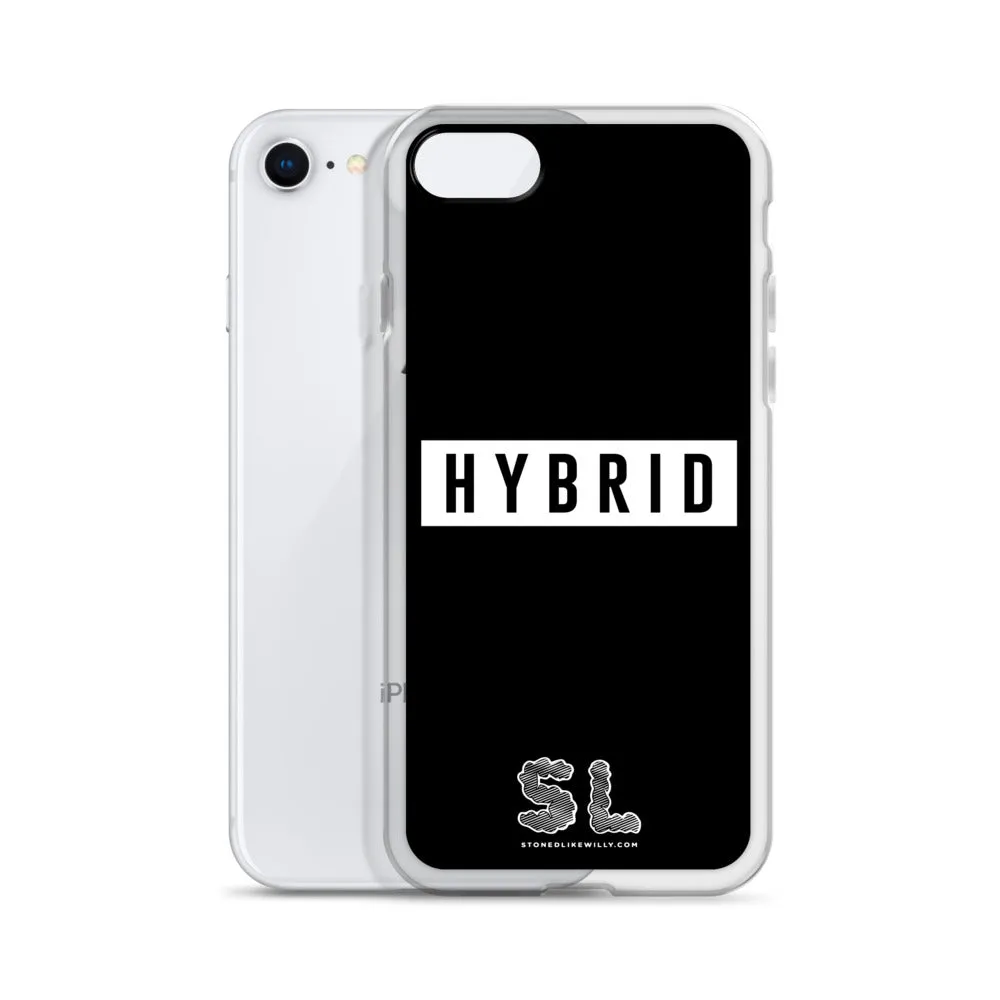 BLACK HYBRID iPhone Case