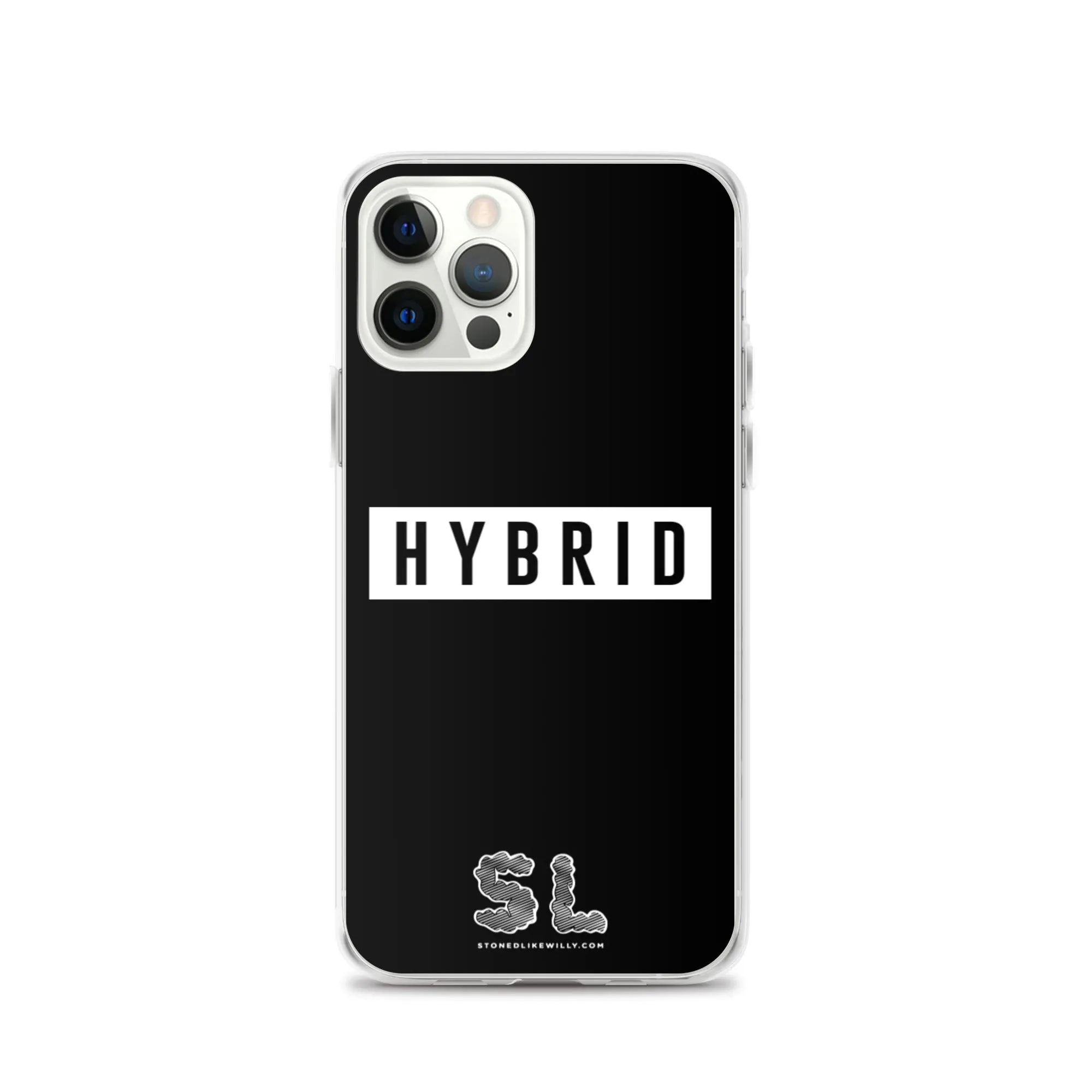 BLACK HYBRID iPhone Case
